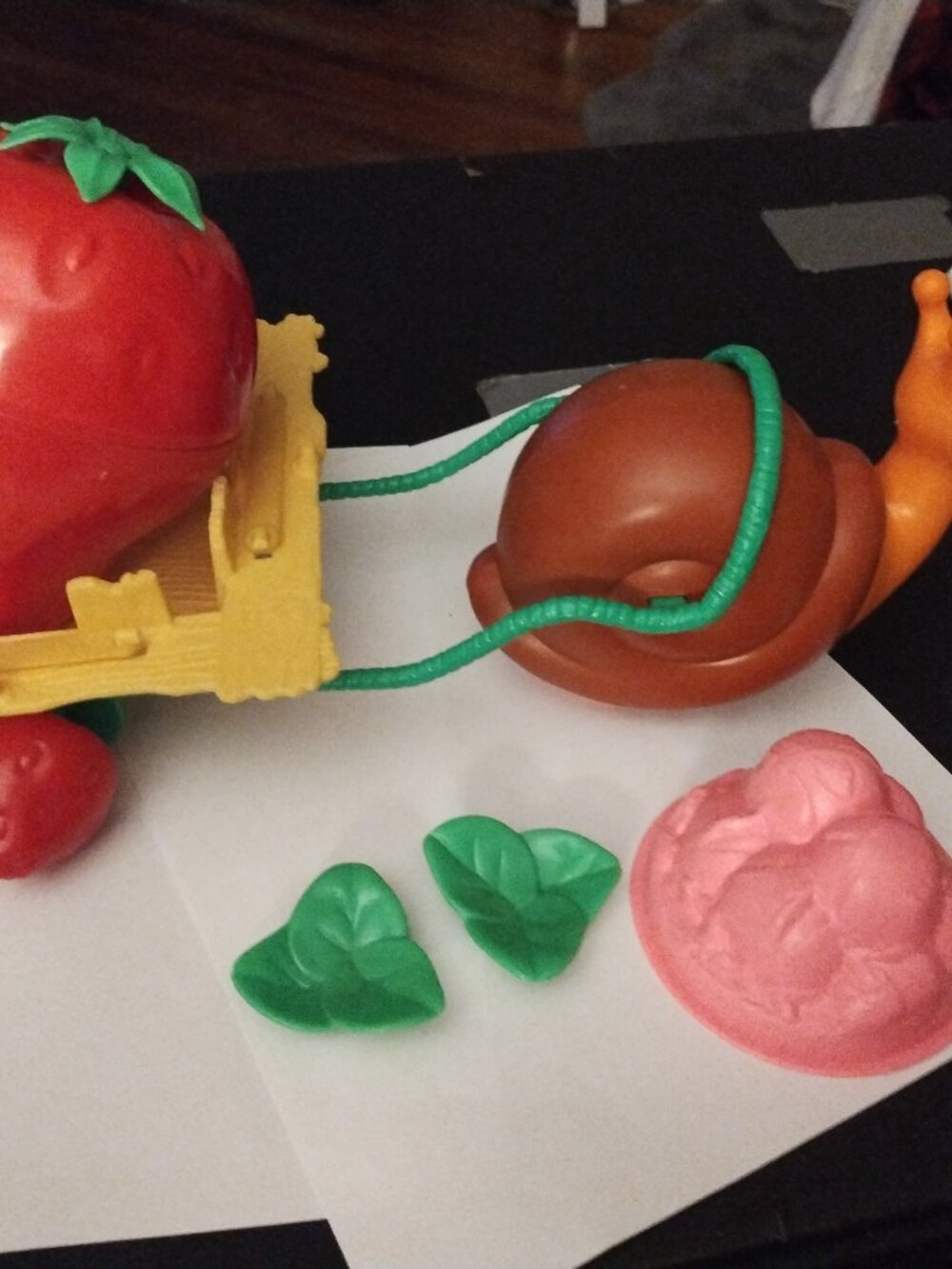 Strawberry Shortcake Snail Cart